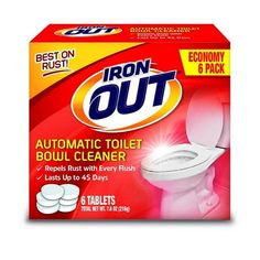 iron out automatic toilet bowl cleaner tablets