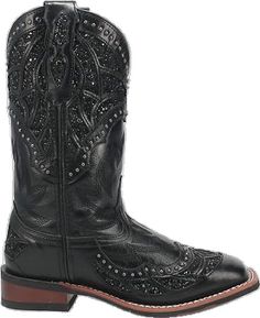 Black Country Style Boots With Round Toe, Fitted Black Moto Boots For Rodeo, Country Style Black Round Toe Boots, Black Snip Toe Boots For Ranch, Country Style Black Boots With Snip Toe, Black Snip Toe Country Boots, Black Ankle Boots For Ranch, Black Round Toe Boots For Western-themed Events, Country Style Black Snip Toe Boots