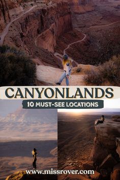 the cover of canyonlands 10 must - see locations