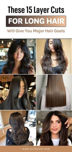 Looking for the perfect layer cuts for long hair? Check out these 15 styles that will give you major hair goals! Discover the best layered haircuts including layered cuts with long layers, curtain bangs, butterfly haircut, long blunt cut, and more. From face-framing layers to choppy and feathered styles, find the perfect look to enhance your long hair. Ready to elevate your hairstyle? Head to the blog now to explore these stunning layered cuts for long hair!