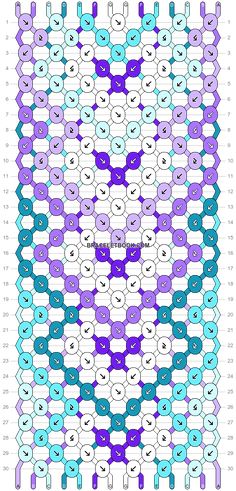 an abstract pattern with blue, purple and white colors