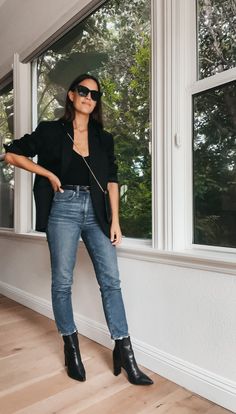 Minimalist Fall Outfit, Natalie Borton, Minimalist Moda, Stile Casual Chic, Looks Jeans, Weather Outfits, Diy Vetement, Dream Outfits, Elegante Casual