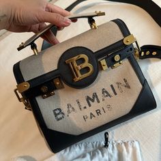 In A Very Good Condition, No Scratches, No Tear And Wear. Dust Bag Included And Receipt Balmain Bag, Balmain Paris, Limited Time, Dust Bag, Bag Lady, Shoulder Bag, How To Wear, Color