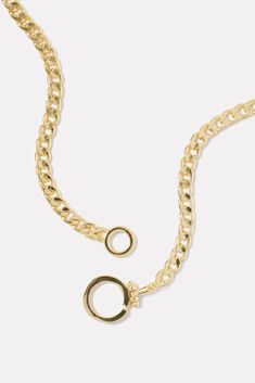 The Wilder Necklace by Gorjana is the perfect everyday accessory, featuring a slim curb chain design, hinge closure, and 18k gold plated finish. | GORJANA Women's Wilder Chain, Gold Gold Plated Chain Link Jewelry With Chain Strap, Yellow Gold Metal Chain Necklace With Curb Chain, Everyday Jewelry With Chain Link Strap, Classic Gold-tone Jewelry With Chain Strap, Gold Plated Yellow Gold Jewelry With Chain Strap, Classic Jewelry With Chain Strap For Everyday Use, Everyday Gold-tone Curb Chain Jewelry, Classic Everyday Jewelry With Chain Strap, Minimalist Everyday Jewelry With Chain Strap