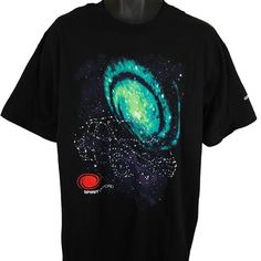 Spirit Of Ford T Shirt Vintage 90s Galaxy Outer Space Travel Constellations Mens Size XL Condition: deadstock, new without tags Measurements: Collar to hem: 31 inches Underarm to underarm: 23.5 inches Los Angeles Shirt, Space Shirts, Harley Davidson T Shirts, Nature Shirts, Hunting Shirts, Concert Tees, Space Travel, Great T Shirts, Tour T Shirts