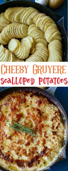 cheesey gruyere is an easy and delicious potato casserole