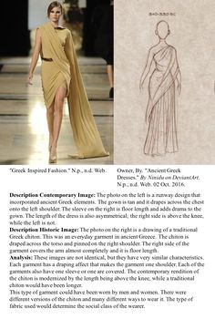 Greek Fashion Modern, Greek Mythology Costumes