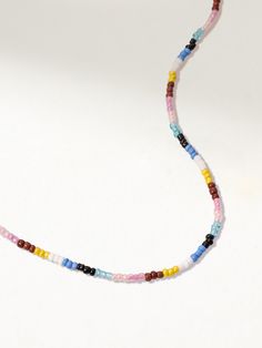 Live out your private island summer dream with our Island Girl Beaded Necklace. This colorful beaded necklace is made to go with all of your gold and silver summer jewelry looks. Want more beaded necklaces? Shop all of our beaded jewelry. Colorful Beaded Necklaces For Summer Vacation, Vibrant Beach Necklace With Colorful Beads, Vacation Colorful Beads Choker Necklace, Vibrant Necklace With Colorful Beads, Vibrant Beaded Beach Necklace, Necklaces Shop, Colorful Beaded Necklace, Jewelry Looks, Uncommon James