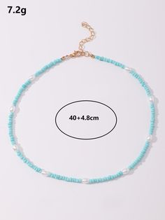 Color: Multicolor Gender: Women Material: Glass Quantity: 1 piece Style: Fashionable Details: Beaded, Pearls Type: Beaded Magnetic: No IN Length 15.7-17.6 This data was obtained from manually measuring the product, it may be off by 1-2 CM. Casual Beach Heart Beads, Trendy Beaded Necklace With Heart Beads For Beach, Trendy Beaded Necklaces With Heart Beads For Beach, Trendy Beaded Necklace With Colorful Turquoise Beads, Casual Jewelry With Colorful Beads On Strand, Casual Beaded Strand Jewelry, Trendy Turquoise Beaded Necklace, Casual Colorful Beaded Strand Jewelry, Beaded Necklaces With Letter Beads For Beach