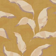 Acquire EJ318053 Twist Callista Mustard Leaves Mustard by Eijffinger Wallpaper Mustard Wallpaper, Photo Mural, Twist Pattern, Tropical Foliage, Botanical Wallpaper, Pip Studio, Tropical Theme, Yellow Wallpaper, Yellow Leaves