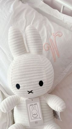 #miffy #aesthetic Miffy Cute, Plush Aesthetic, Miffy Plush, Pastel Pink Wallpaper, Pink Wedding Dress, Art Makeup, New Tattoo