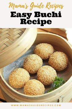 Buchi Recipe, Pinoy Merienda, Filipino Bread