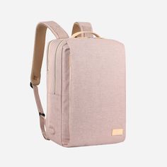 Siena Classic Pink 3 Square Laptop Bag For Travel, Rectangular Commuting Bag, Rectangular Laptop Backpack, Rectangular Laptop Bag For Commuting, Modern Pink Backpack For Daily Use, Square Backpack With Adjustable Strap For Travel, Modern Rectangular Backpack With Zipper Closure, Elegant Rectangular Backpack With Zipper Closure, Elegant Rectangular Backpack With Zipper