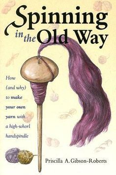 the book cover for spinning in the old way