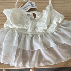 Can We Worn Under Blazer Or By It’s Self For A Cute Top Or As A Bra White Lace Bra, Strapless Bralette, White Bralette, Floral Bra, Padded Bralette, Black Bralette, Bra And Panty Sets, Cute Top, Ruffle Top