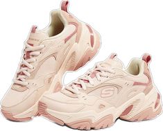 Trendy Pink Synthetic Sneakers, Sporty Sneakers With Pink Accents For Sports, Pink Cushioned Synthetic Sneakers, Pink Synthetic Sneakers With Cushioned Footbed, Pink Cushioned Sneakers With Synthetic Material, Pink Synthetic Sneakers For Jogging, Pink Synthetic Sneakers For Running, Collage, Red