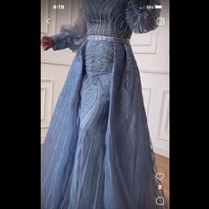 Brand New With Tags Elegant Blue Maxi Skirt, Blue Maxi Skirt For Evening, Elegant Blue Floor-length Skirt, Elegant Light Blue Skirt For Party, Blue Long Skirt Dress For Wedding, Blue Long Skirt Wedding Dress, Elegant Blue Mini Skirt, Elegant Blue Skirt For Prom, Elegant Blue Wedding Skirt