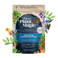 organic plant magic all purpose fast acting soilable food