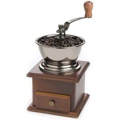 Fox Run Coffee Grinder Fox Run Classic Coffee Grinder Antique Coffee Grinder, Coffee Bean Grinder, Manual Coffee Grinder, Coffee Grinds, Gourmet Coffee, Coffee Accessories, Antique Inspiration, Coffee Grinder, Wood Stand