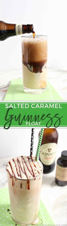 salted caramel and cinnamon fludge float recipe