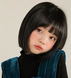 Kids Bob Haircut, Kids Bob, Cute Bob Haircuts, Cute Bob, Girls Short Haircuts, Cute Asian Babies, Kids Cuts, Girl Haircut, Kids Hair Cuts