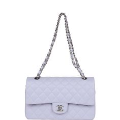 White Evening Bag With Double Flap, White Double Flap Evening Bag, Luxury White Double Flap Bag, White Double Flap Formal Bags, Elegant White Double Flap Shoulder Bag, Elegant White Shoulder Bag With Cc Turnlock Closure, Chic White Double Flap Shoulder Bag, Luxury White Flap Bag With Chain Strap, White Luxury Flap Bag With Magnetic Closure