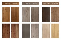 the different types of wood flooring that are available in various colors and sizes, including brown