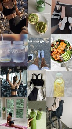 Fitness goals, vision board Healthy Body For Vision Board Fitness, Gym Workouts Vision Board, Vision Board Photos Body Goals, Healthy Fit Body For Vision Board, 2025 Vision Board Fitness Goals, Fitness Mood Board Inspiration, Fitness Aesthetic Women Vision Board, Vision Board Fitness Goals, Fit Body For Vision Board Aesthetic