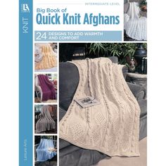 the knit book of quick knit afghans