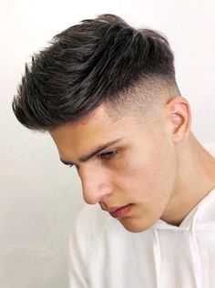 Diamond Face Haircut, Face Shape Hairstyles Men, Diamond Face Shape Hairstyles, Diamond Face Hairstyle, Mens Hairstyles Fade, Dunner Wordend Haar