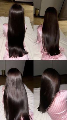 Haircut Inspiration Long, 90s Haircuts Long, Long Shiny Hair, Korean Hair Color, Straight Black Hair, Long Healthy Hair, Hair Color Auburn, Haircut Inspiration, Long Straight Hair