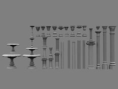 3D Decorative Columns Model 180 Free Download 3dsMax 2014 + obj (Vray) Modern Low poly. More materials you can find in the Material Editor. (Note for beginners: If you need color variations or material variations, please do not import the model in the Slate Material Editor. use Compact Material Editor) The post 3D Decorative Columns Model 180 Free Download appeared first on 3Dzip.Org - 3D Model Free Download. Sketchup Free, Classic Column, Home Decorators Collection, Ceiling Design, Living Room Interior, Lighting Collections