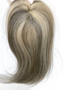 Grey Blonde Hair, Female Hair, Pepper Color, Hair Topper, Mixed Hair, Ponytail Hair Extensions, Brown Blonde, Hair Wraps, Brown To Blonde