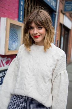 Edgy Haircuts, Hair Affair, Haircuts With Bangs, Hair Envy, Medium Length Hair Cuts, Hair Dos, Hair Day, Fashion And Lifestyle