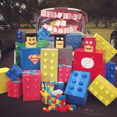 the lego movie trunk for trunk or treat