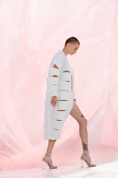 White Futuristic Jacket Neoprene Cutout Jacket Avant Garde - Etsy Cutout Jacket, Futuristic Jacket, White Futuristic, Futuristic Clothing, Grunge Jacket, Cherry Blossom Dress, Steampunk Jacket, Girls Streetwear, Maxi Cardigan