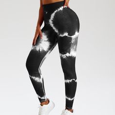 Seamless Yoga Pants High Waist Hip Lift Bottom Thread Tie Dye Sports Fitness Pants Women Gym Compression Seamless Pants, Compression Seamless Gym Pants, High Waist Seamless Yoga Pants For Training, Seamless High Waist Yoga Pants For Training, Seamless High-waist Yoga Pants For Training, High Waist Seamless Sports Pants, Seamless High Waist Sports Pants, High Waist Seamless Gym Bottoms, High Stretch Seamless Gym Pants