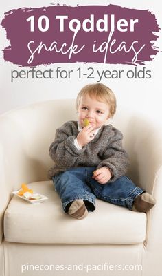 Simple, easy, and healthy toddler snack ideas for your young toddler 1-2 years old. I'm sharing what I feed my 1 year old toddler for snack everyday to help others with snack inspiration! #toddlerfood #toddlermealideas #toddlersnacks Toddler Meal Prep, Toddler Wont Eat, Easy Toddler Snacks, Picky Toddler Meals, Protein Veggies, Toddler Snack