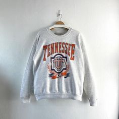 - Shirt Materials: 50% Combed Cotton And 50% Polyester - Size: The Shirt Runs True To Size. 5 Sizes Available: S, M. L, Xl, 2xl,3xl - Ship: Fast Shipping. Made And Shipped From Usa. - Please Follow Me For New Items. Vintage Tennessee Vols Sweatshirt, 90s Style Tops For Game Day, 90s Style Tops For Game Day And Sports Season, 90s Style Tops For Game Day During Sports Season, Stitch Shirt, Dri Fit Shirt, Tennessee Volunteers, Fishing Shirts, Long Sleeve Casual