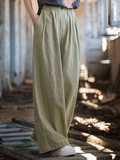 Cargo Pants Vintage, Wide Leg Slacks, Yoga Trousers, Retro Pants, Baggy Cargo Pants, Pants Vintage, Linen Pants Women, Pantalon Large, Type Of Pants