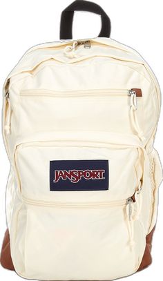 Back To School Backpack With Side Pockets, Sporty Back To School Bags With Functional Pockets, Sporty Travel Backpack With Pockets, White Backpack With Pockets For Back To School, White Backpack With Zipper For Outdoor Activities, Sporty Backpack With Functional Pockets For Back To School, White Backpack For Outdoor And Back To School, Back To School White Outdoor Backpack, Functional Backpack With Side Pockets For School