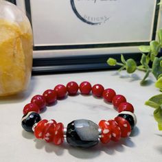 Red Agate, Diy Jewelry, Agate, Turquoise, Black And White, Stainless Steel, Wardrobe, Glass, Red