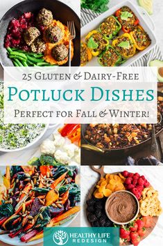 25 gluten and dairy - free potluck dishes perfect for fall and winter