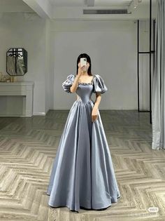 Simple Ball Gown Prom, Long Gown Elegant Classy, Classy Ball Gowns, Old Prom Dresses, Classy Prom Dresses Long, Classy Prom Dresses Elegant, Luxury Dress Classy, Gray Prom Dresses, Simple Ball Gown