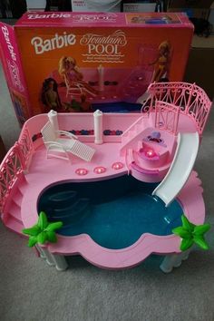 barbie's pool and spa playset with accessories for sale in the store or on ebay