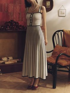 Elegant Party Dress, Cami Midi Dress, Backless Maxi Dress, Long Knitted Dress, Sleeveless Outfit, Elegant Party Dresses, Dress Women Elegant, Formal Outfits, Dress 2024