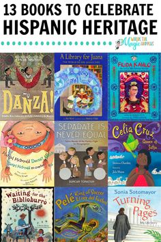 There are so many wonderful books to use in your primary classroom during Hispanic Heritage Month that it is hard to select which ones to choose! There is a greater variety of books than ever before as we as teachers become more in tuned to the need to help our student see their identities evident in our classrooms. While Hispanic Heritage Month runs from September 15 to October 15, I would encourage you to Use these books in your classroom all year long. Hispanic Heritage Activities, History Of Dance, Printables Ideas, Spanish Heritage, Hispanic Culture, Kindergarten Books