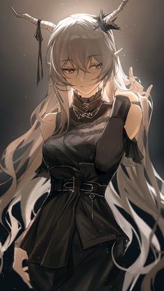 Shining Arknights, White Hair, Character Ideas, Art Girl, Anime Character, Character Art, Anime Art, Character Design, My Saves