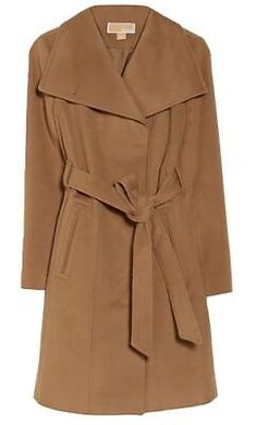 Find ideas๏ฟฝand inspiration for Michael Michael Kors Wool Blend Belted Wing Collar Solid Camel Wrap Coat New, Fashion Womens Coats Jackets Belted Wrap Coat, Michael Kors Shop, Wing Collar, Wrap Coat, Camel Coat, Wool Blend Coat, Designer Clothes For Men, Engineered Garments, Women's Coats & Jackets