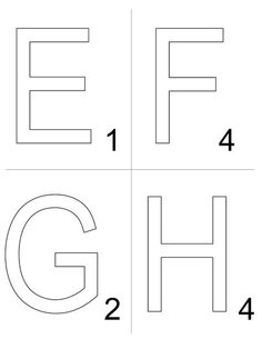 the letter g worksheet for children to learn how to draw letters and numbers